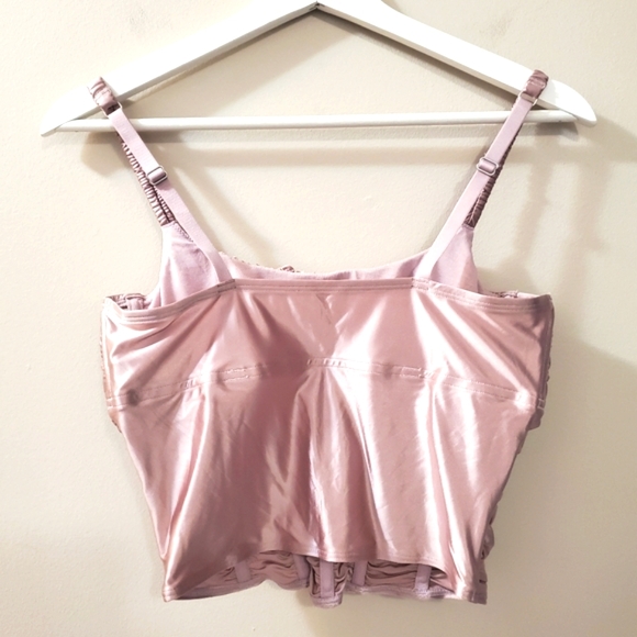 Gilly Hicks (Hollister) - Ruched Satin Bustier - *Read for Sizing details* (NWT) - Picture 6 of 9